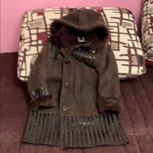 Shearling girl’s jacket